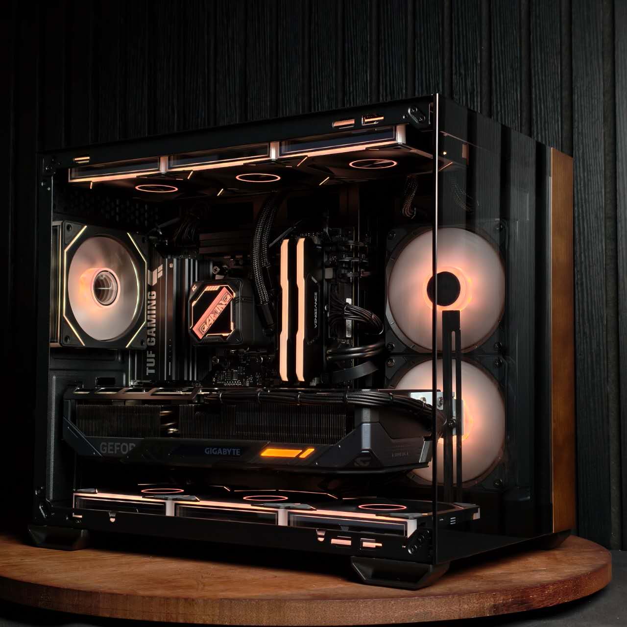 COOLER MASTER 481 BLACK 定制电脑作品